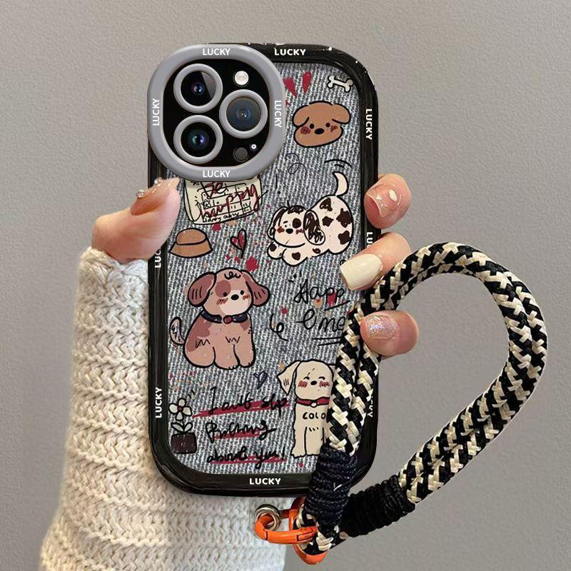 Cute Denim Xiaomi 15 Mobile Phone Case 14pro All-inclusive 13 Women's 12 Protection 11 Silicone 10 Anti-drop Ultra Set