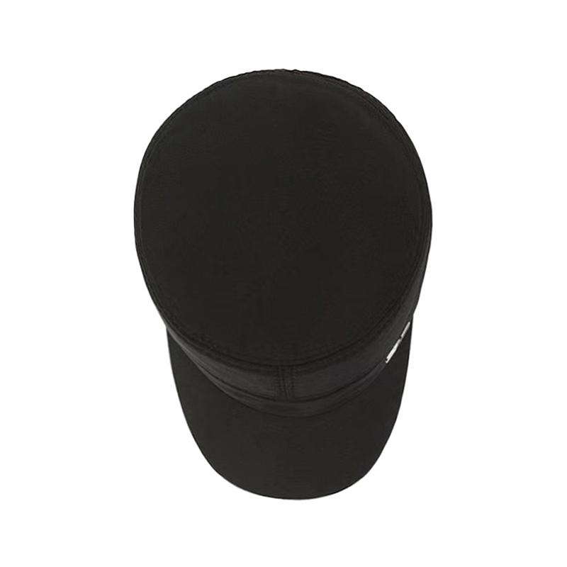 Кепка в стиле милитари для мужчин и женщин, однотонная хлопковая кепка с плоским верхом, весна, лето, осень, регулируемый козырек
