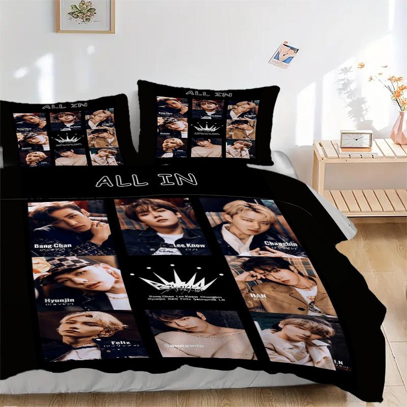 All Stars Bedding 3 Piece Set Hd Print Duvet Cover Pillowcases For Teens Adult Bedroom Decoration Christmas Gift C9211996