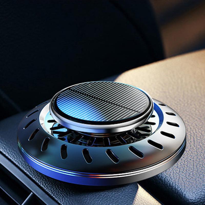 Car Essential Oil Diffuser Rotatable Remove Odor Long Lasting Fragrant Relieve Stress Air Freshener Black