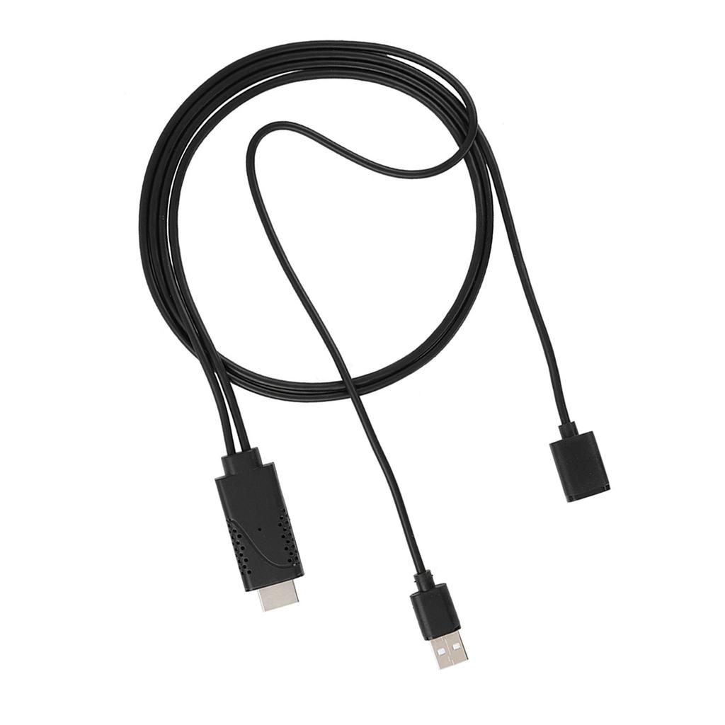 2 в 1 1080P USB Female to HDMI Male HDTV адаптер кабель шнур для iPhone Android