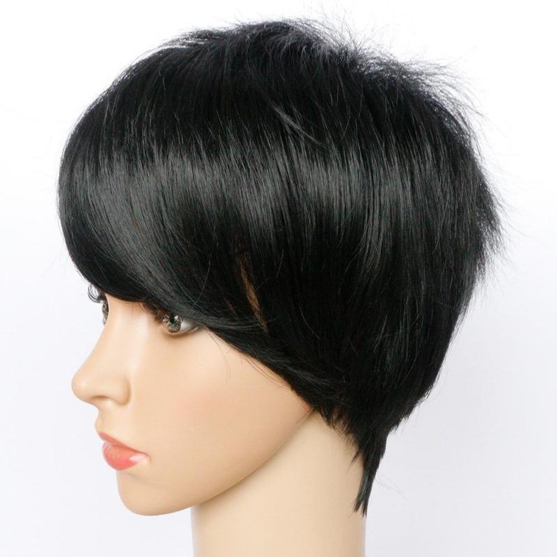 Heat Resistant Synthetic Short Wigs Short Pixie Cuts Wigs Female Wig Natural Looking Wigs