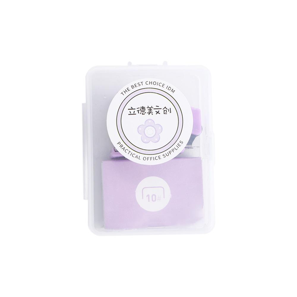 Push Clamp School Stationery With Staples Stapler Machine Stapler Set Paper Stapler Binding Machine