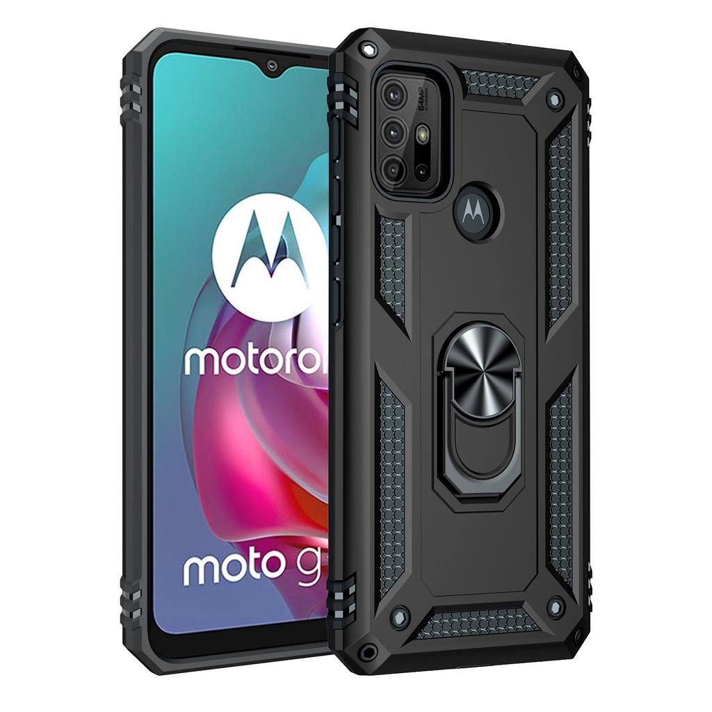 Для Motorola Moto G10 G20 G30 G50 5G G60 G60S G100 G200 G40 Fusion Чехол Магнитное Кольцо Броня для Moto G31 G41 G51 G71 G22 G52