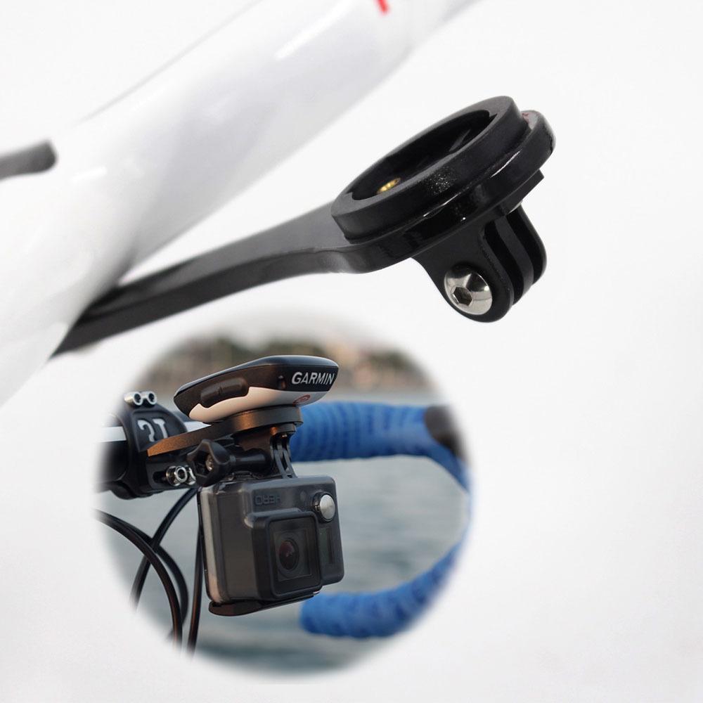 Цельный кронштейн из углеродного волокна для измерителя кода на руль для шоссейного велосипеда, держатель для измерителя кода Bryton WAHOO