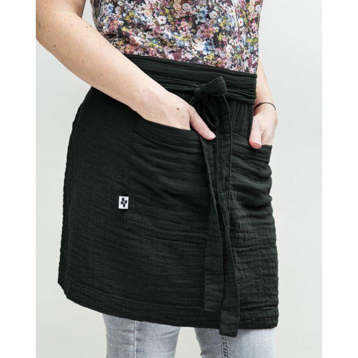 Tablier de Chef "Gaïa" 45 x 80 cm "Gaze de Coton" l'Effet Papillon