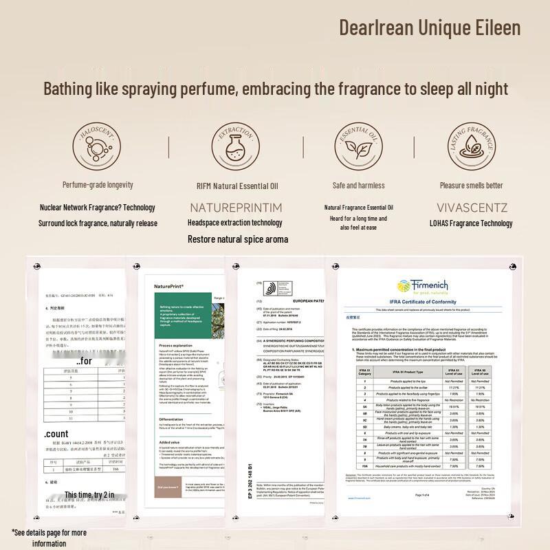 Eileen Floating Water Fragrance Shower Gel 2x250ml