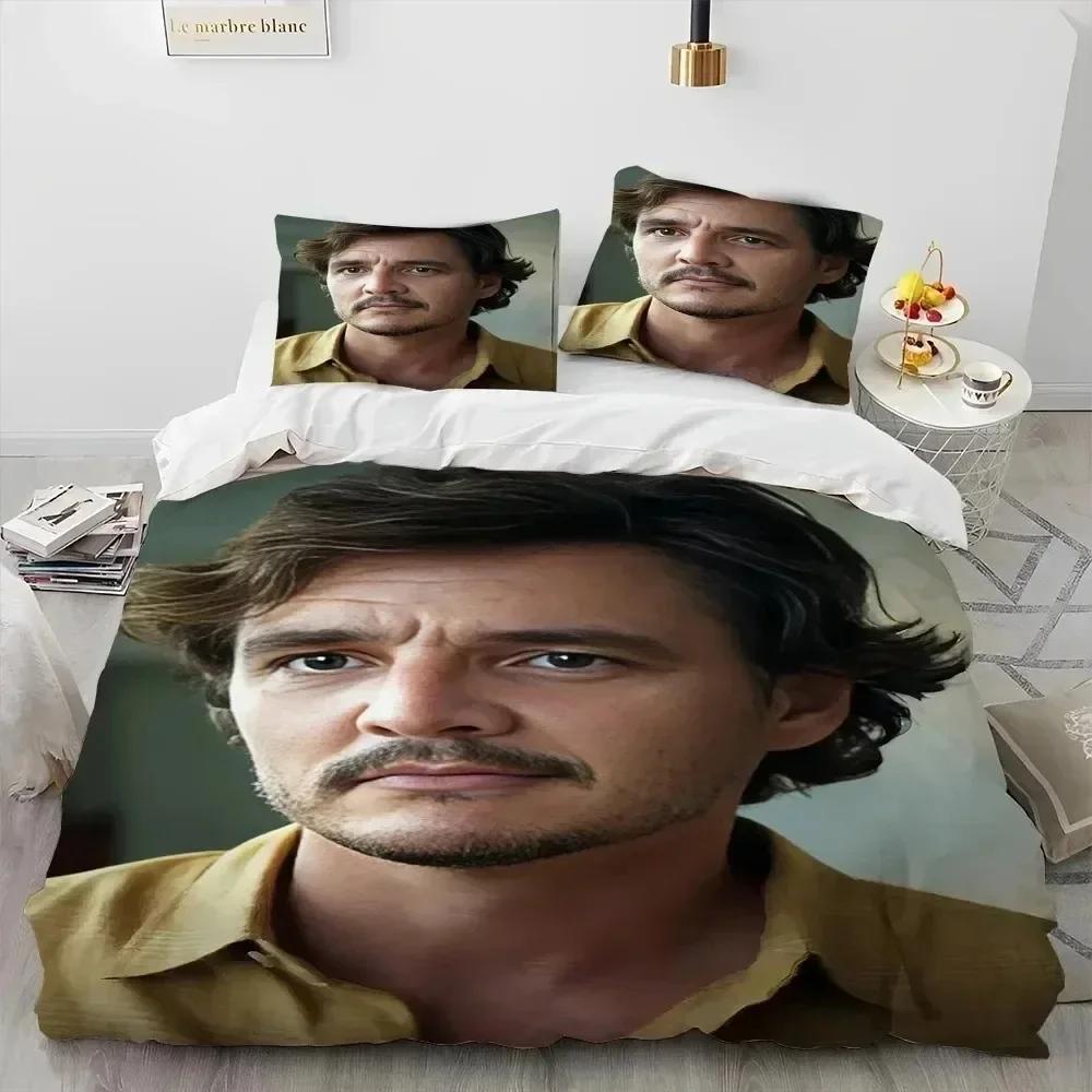 Роскошный Новый 3D Принт Хосе Педро Бальмаседа Паскаль Фото Постельное Белье Набор Пододеяльник Комплект Постельного Белья Покрывало Наволочка Королева Мальчики Взрослый