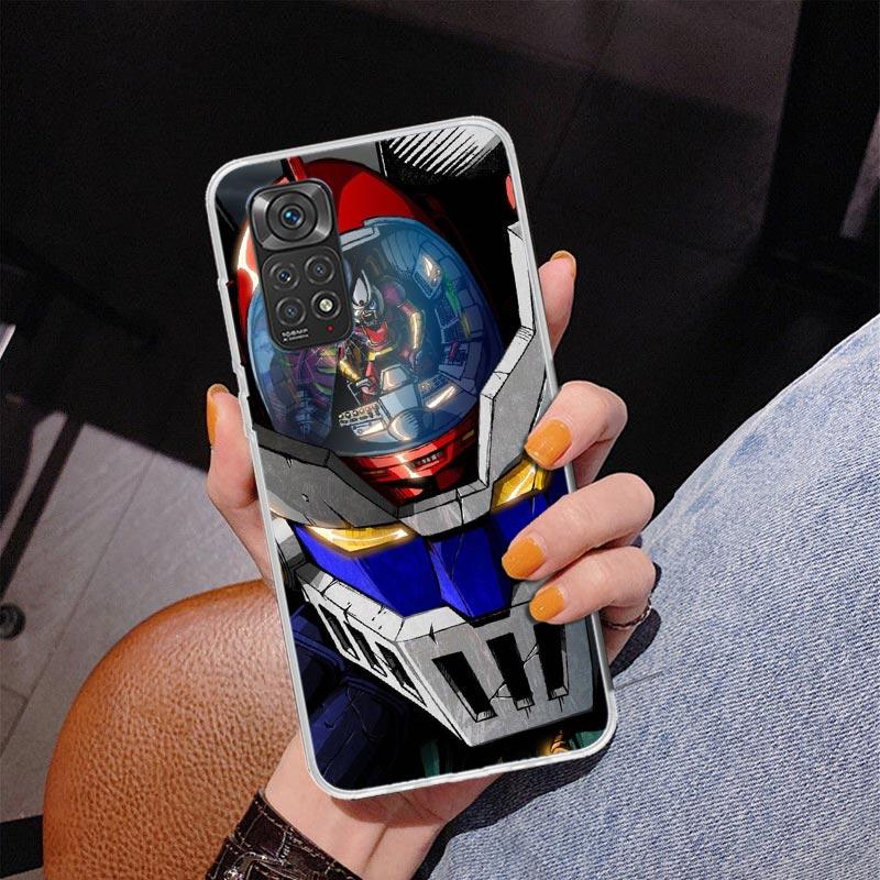 Manga Mazinger Z Anime Phone Case For Xiaomi Redmi Note 15 14 13 12S 12 11 Pro Plus 14S 11S 11E 10 10S 11T 5G Personalized Cover