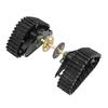 Pair Go Kart ATV UTV Buggy Quad Rear Wheel Snow Rubber Sand Tracks Snowmobile