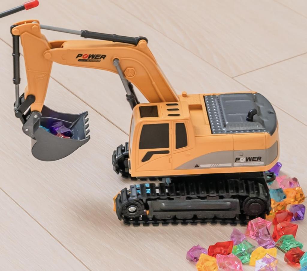 Official Constrash RC Construction Vehicle Toy for Boys (Excavator)