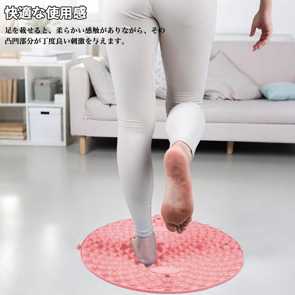 Коврик для точечного давления на стопу Коврик Lucktree Mat Доска для акупрессуры на стопу Массаж стоп Надавливание на точечный пресс для стоп Домашнее использование Диетический коврик для ног
