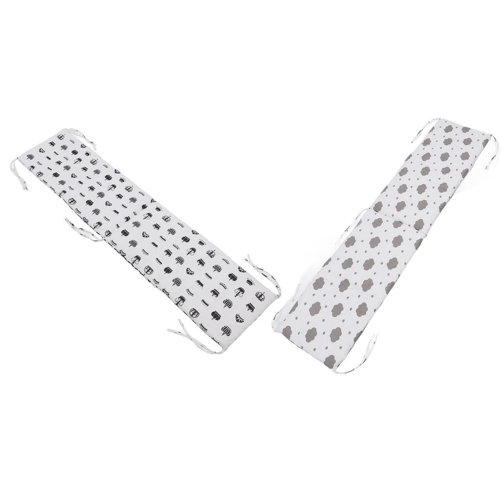 Baby Cot Bumper Pure Cotton Soft Anti Collision Prevent Falling Crib Around Cushion Infant Bed Guard