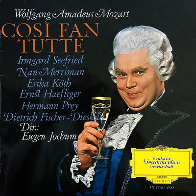 Виниловая пластинка EUGEN JOCHUM BERLINER PHILHARMONIK Mozart Cosi Fan Tutte Opernquersc SLPEM136278 DEUTSCHE GRAMMO 1967 Германия Классика Б/у