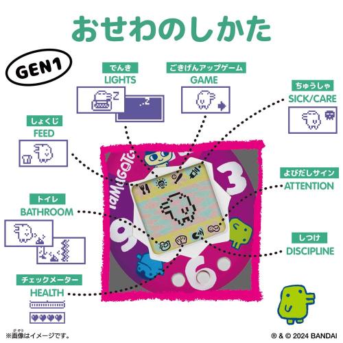 Bandai Original Tamagotchi Tama Candy
