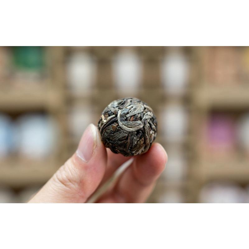 500г 8г чакунь Иу Жемчуг Дракона Пуэр Сырой чай Жемчуг Дракона ручной работы Туоча