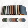 Yousheng Faux Leather Placemat Coaster Dining Table Heat Insulation Pad Dual Side Waterproof Placemat for Kitchen Countertops Dining Tables