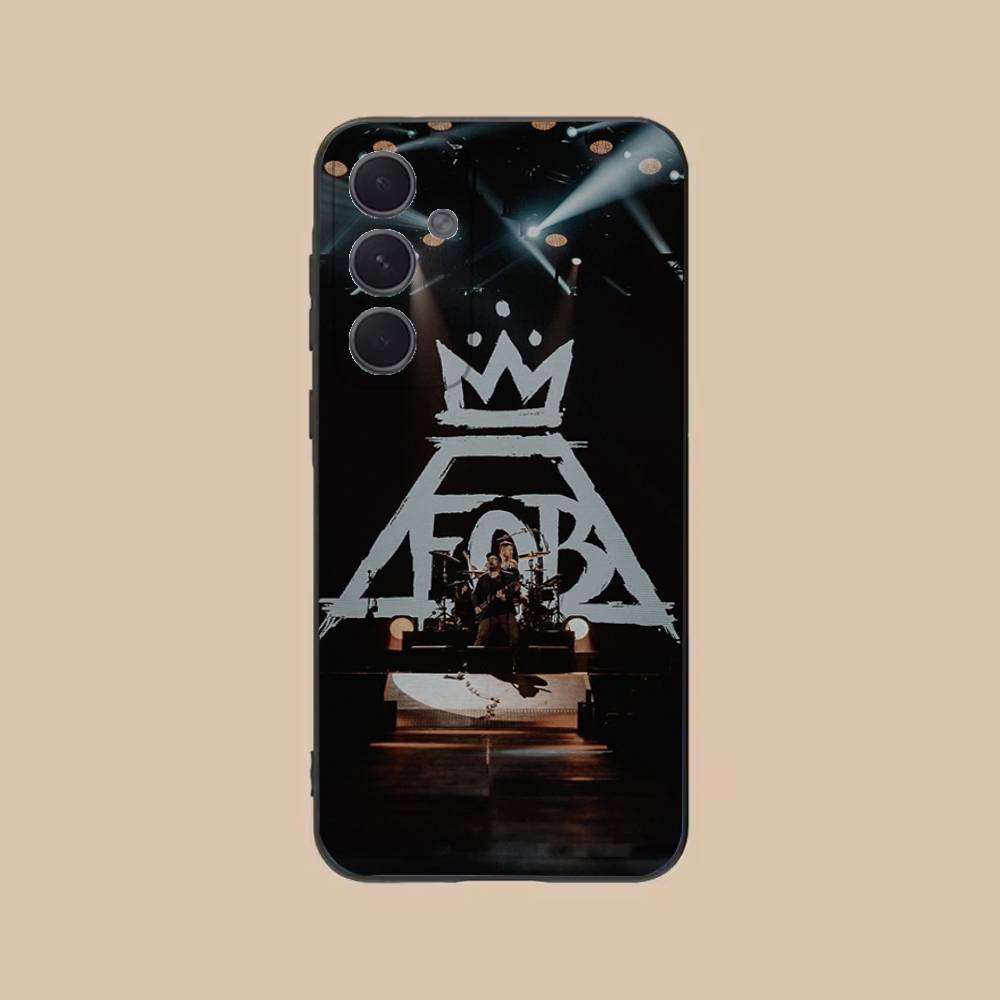 F-Fall O-Out Boy Phone Case For Samsung S25,24,21,22,23,20,S30,Ultra,Plus,Fe,Lite,Note,5G Black Soft