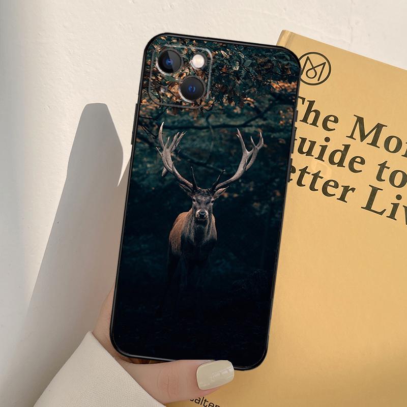 Камуфляжный чехол «Охота на оленя» для iPhone 13 Pro Max 11 12 Mini 6S 7 8 Plus SE 2020 2022 X XR XS MAX, чехол