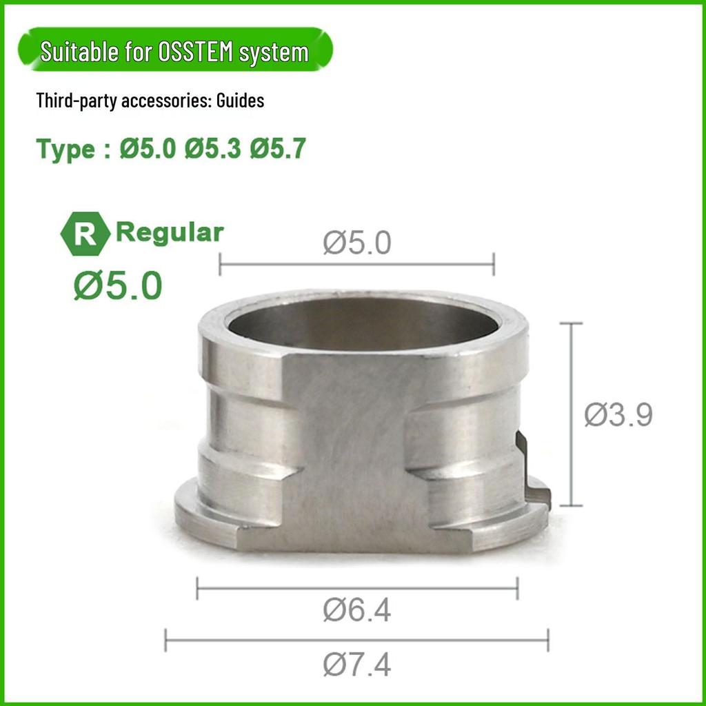 Osstem Implant Guide: Ring, Abutment, Screw, Drill Bit, Full/Half Process, Implant Sleeve & Membrane Screw Tool