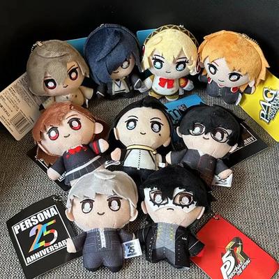 Мягкие игрушки P5R Джокер Шиоми Котонэ Юки Макото Косплей Аниме Плюшевый кулон Милый брелок Подвеска для рюкзака Детские подарки на день рождения