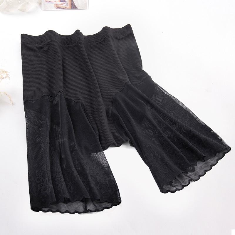 Women's Shorts Under the Skirt Safety Pants Sexy Lace Anti Chafing Thigh High Waist Boxer Panties Anti Friction Skirt Shorts