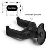 Wall-Mounted Self-Locking Wooden Guitar Hanger for Electric and Acoustic Guitars