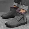 Зимние женские сапоги Удобные женские сапоги Водонепроницаемая женская обувь Обувь на молнии Женские мягкие меховые зимние женские сапоги Botas Mujer