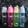 With Straw Water Bottle Drinkware Spray Water Bottle Creative Drink Spray Cup Cycling
