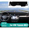 Abaiwai Для Volkswagen Vw Tiguan Mk2 R-line 2016 2017 2018      Коврик на приборную панель автомобиля Защита от солнца 3D Аксессуары