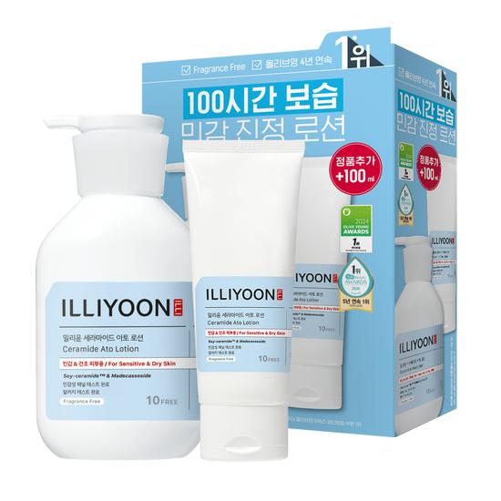 ILLIYOON Ceramide Ato Lotion 334ML+100ML (Planned/Individual Product)