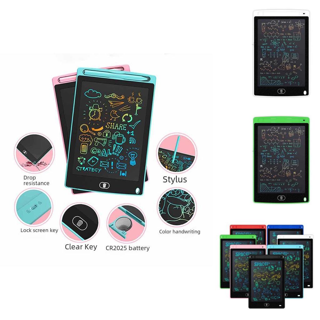 8.5 Inch Colorful Lcd Writing Tablet For Kids With Lightweight Design And Fun Colors
