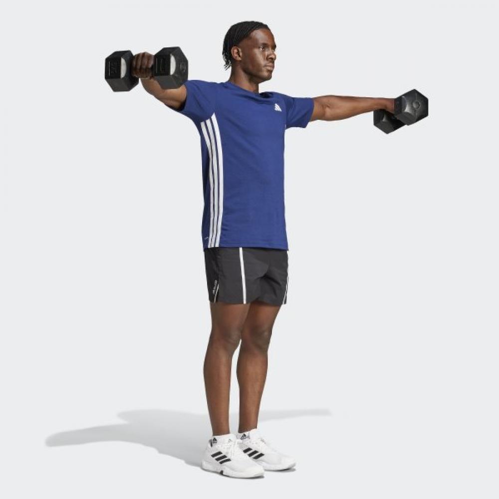 Adidas Классическая тренировочная футболка EssenTials Мужская Climacool