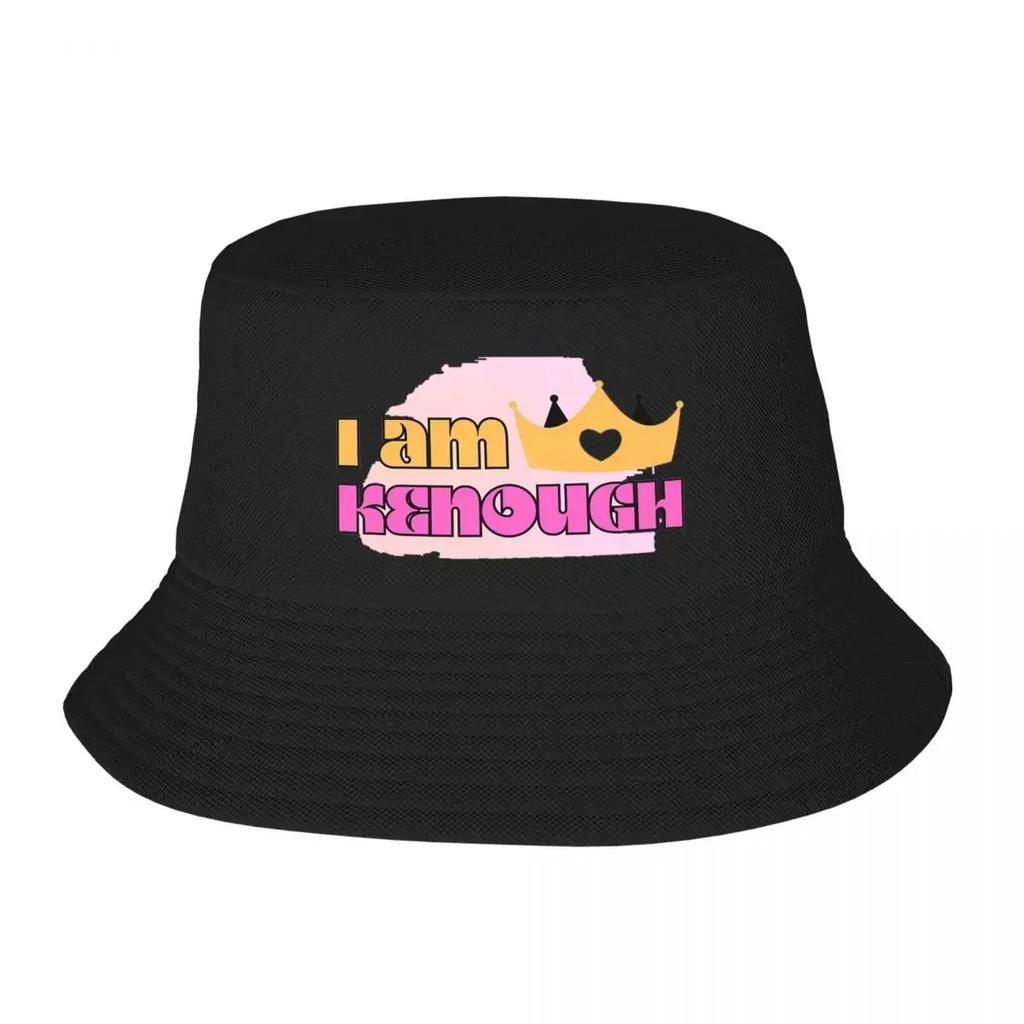I Am Kenough Bucket Hats Panama For Unisex Women Bob Hats Reversible FisherUnisex Hats Summer Beach Fishing Unisex Caps