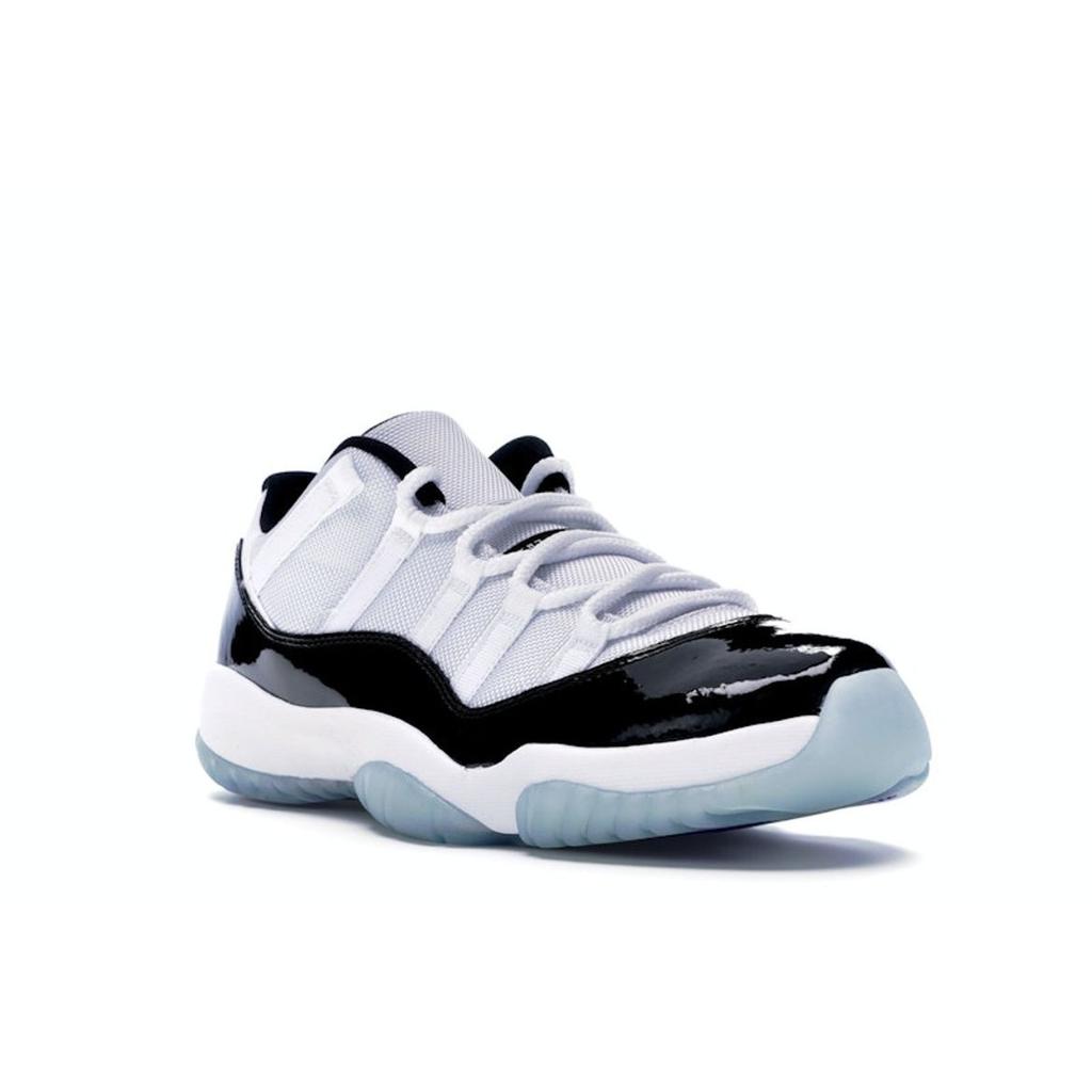 Air Jordan 11 Retro Low Concord Men Sneakers White Black 528895-153