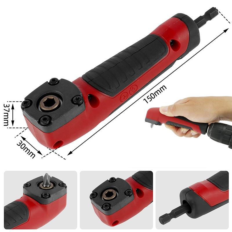 Набор угловых отверток Держатель для торцевых головок Адаптер Регулируемые биты Сверло Отвертка Инструмент Шестигранные биты Торцевые головки Шлицевые Крестовые биты