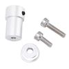 Shaft Coupling 5mm Aluminum Alloy Stable Connection Shaft Coupler Connector for Robot Wheel  Motor