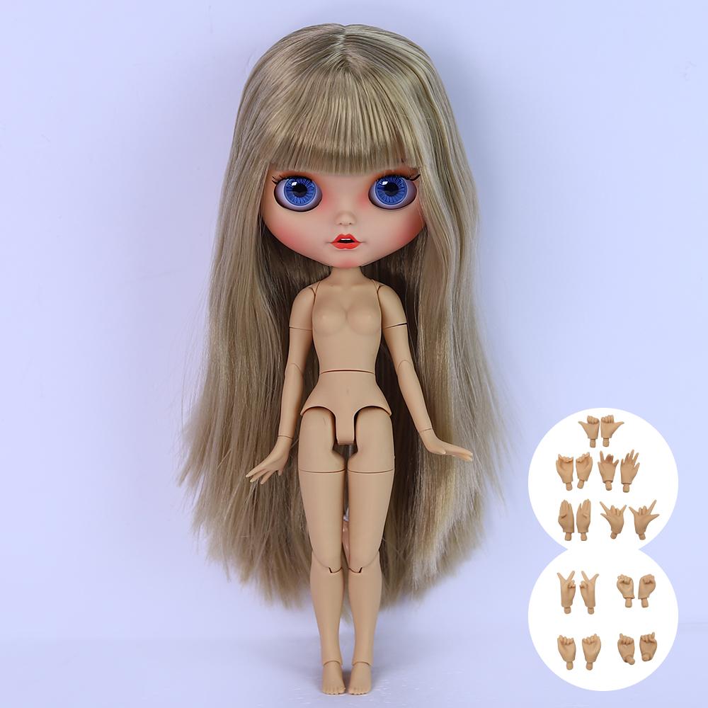 Кукла ICY blyth 1/6, кукла BJD, шарнирное тело, коричневая кожа, матовое лицо, 30 см, игрушка в подарок, аниме для девочек SD