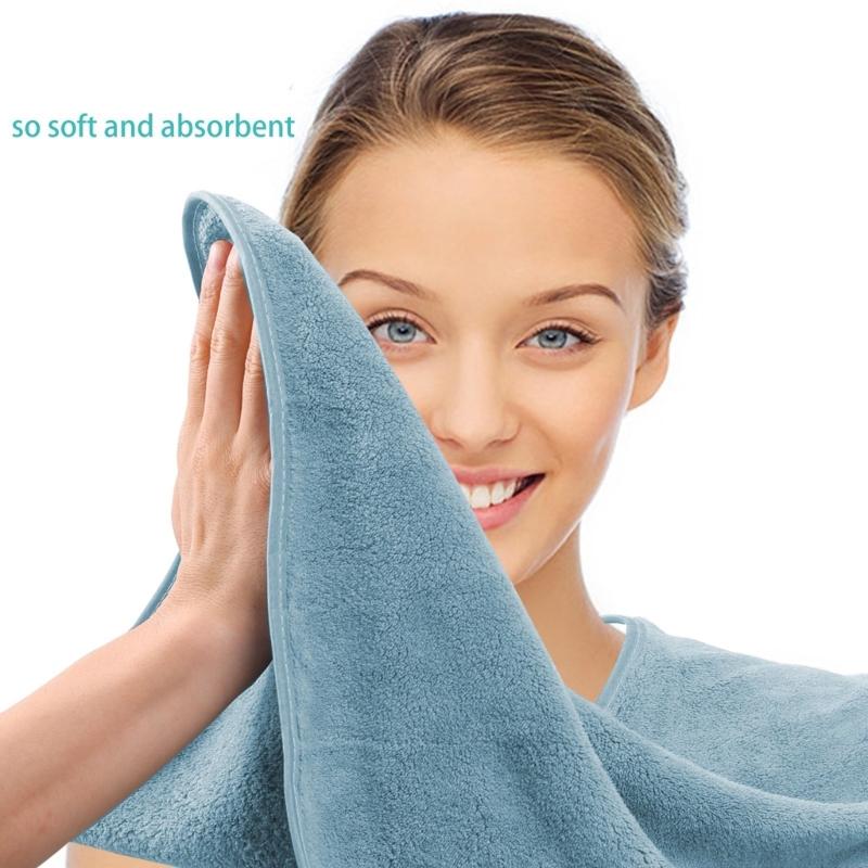 Reusable Coral Fleece Clothing Protective Cover for Special Needs Adults Elderly Large Towel Bib Washable Adjustable Bib