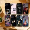Чехол для телефона I-Ivan C-Cornejo Rapper Для iPhone17,16,15,14,13,12Plus,Pro Max,XS,5G Мягкий Силиконовый Черный Чехол
