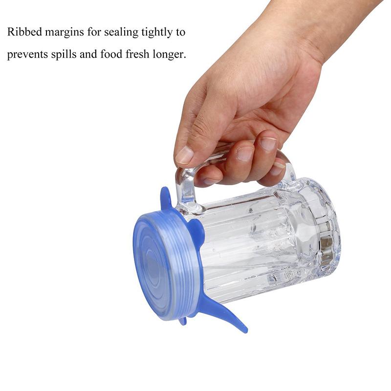 Eco-Friendly Silicone Stretch Food Lids