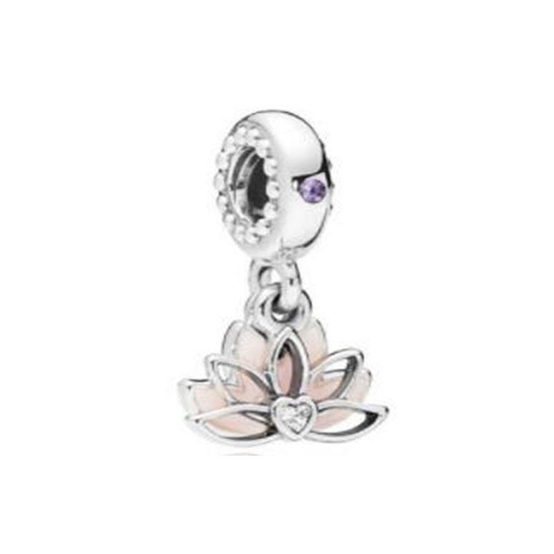 Европейская медная подвеска-шарм с жестом любви, подходит для оригинального браслета, ювелирное изделие, сверкающий крест, лошадь, ангел, свисающая бусина