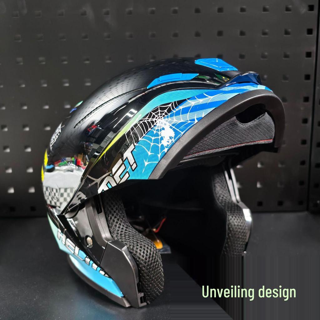 IBK Bluetooth Motorcycle Helmet, All-Season Open Face with Winter Safety Features