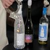 Shiny Diamond Woven Champagne Wine Bag Rhinestone Hand Handle Red Wine Gift Package Bag Wedding New Year High Value Wine Bag