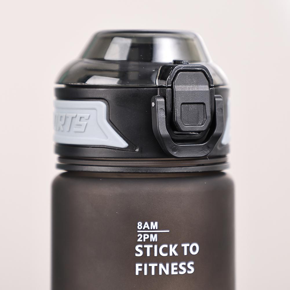 Бутылка для воды градиентной формы большой емкости 1000 мл, питьевая бутылка с трубочкой, 1 литр, герметичная, с маркером времени для фитнеса, спортзала, на открытом воздухе