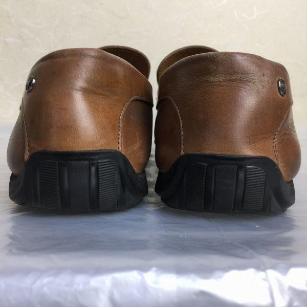 PARABOOT Туфли Vamp Размер 26.026.5 Коричневая кожа Слипоны Винтаж(ИСПОЛЬЗОВАЛ)
