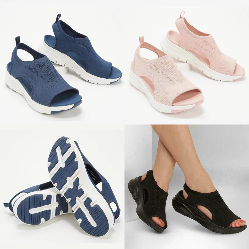Comfortable Fish Mouth Sandals For Summer Vacation With Soft And Thick Sole
