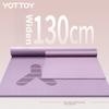 Yottoy Yoga Mat, Extra Large Size, TPE Material, Double-Sized, Thickened And Widened, Non-Slip Mat, for Children\'s Home Use, Dance Practice Mat