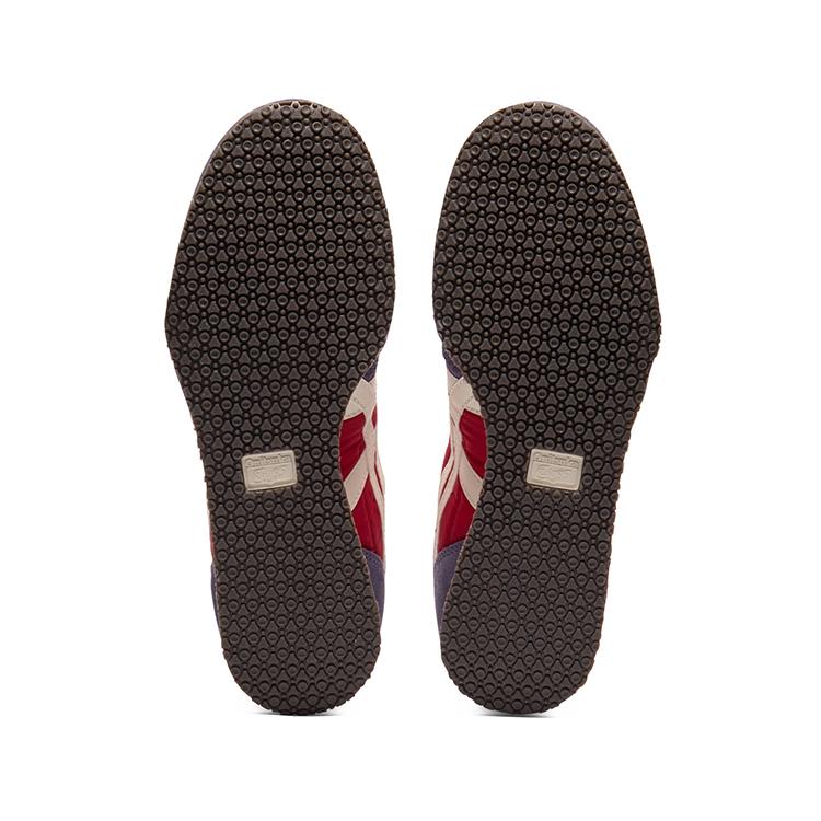 ONITSUKA TIGER Serrano Ретро Универсальные Повседневные Кроссовки Унисекс Фиолетовый Красный 1183B400-501