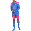 Puma ФК Милан Drycell Тренировочная Серия 2023/24 1/4 Молния Длинный Рукав Тренировочная Удобная Сухая Футбольная Футболка Мужские топы Синий 772241-14